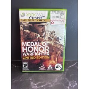 Medal‎ of Honor: Warfighter -- Limited Edition (Microsoft Xbox 360, 2012)